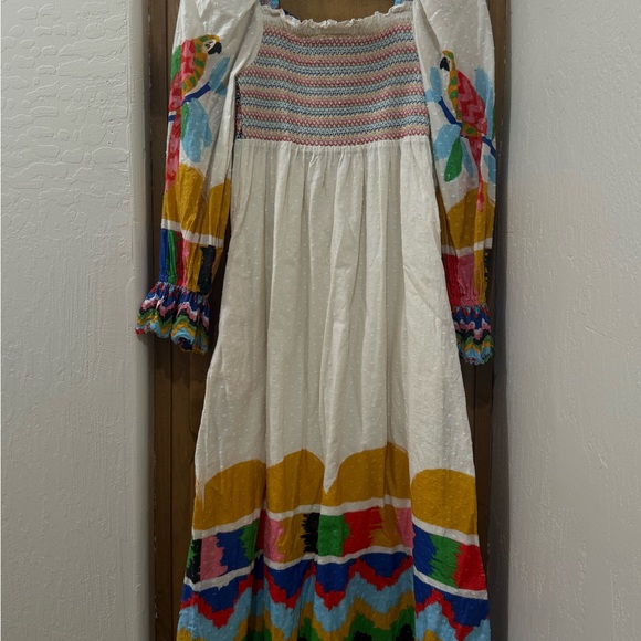 Farm Rio Colorful Patterned Maxi Dress - Picture 4 of 8